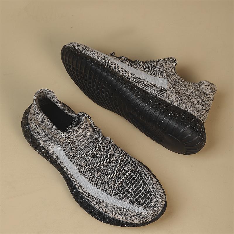 TUINANLE Pánske bežecké topánky sieťovaná priedušná platforma tenisky na šnurovanie ľahké tenisky vulkanizované topánky