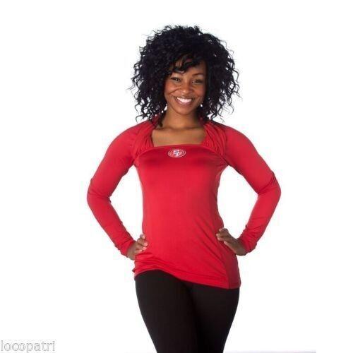 

All Sport Couture NFL Женская футболка San Francisco 49ers Red Zone M, L 2XL