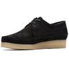 Clarks Originals Two-Layer Cowhide Vintage Fashion Comfortable Low-Top Casual Shoes Women sneakers Black 261732554