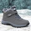 Brand Men Snow Boots Waterproof Sneakers Warm Plush Boots Outdoor Non-Slip Couple Hiking Boots Work Shoes Winter Shoes