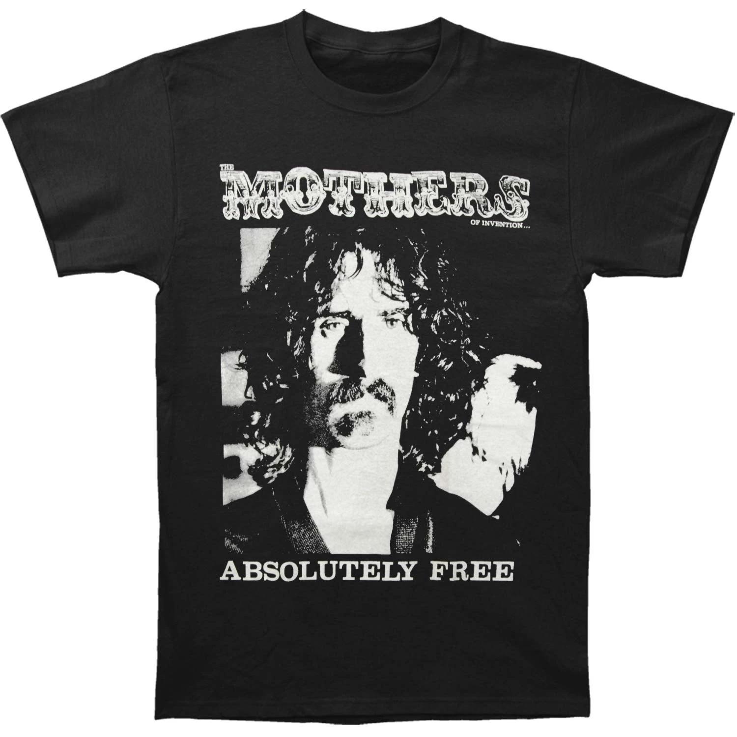 Men s Frank Zappa Absolutely Free T-shirt Large Black XXXXL
