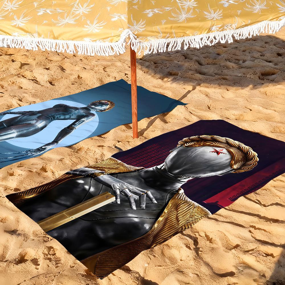 Adventure Game A-Atomic H-Heart Towel Drying Bath Towel Applicable To Light Swimming Camping Yoga Beach Out