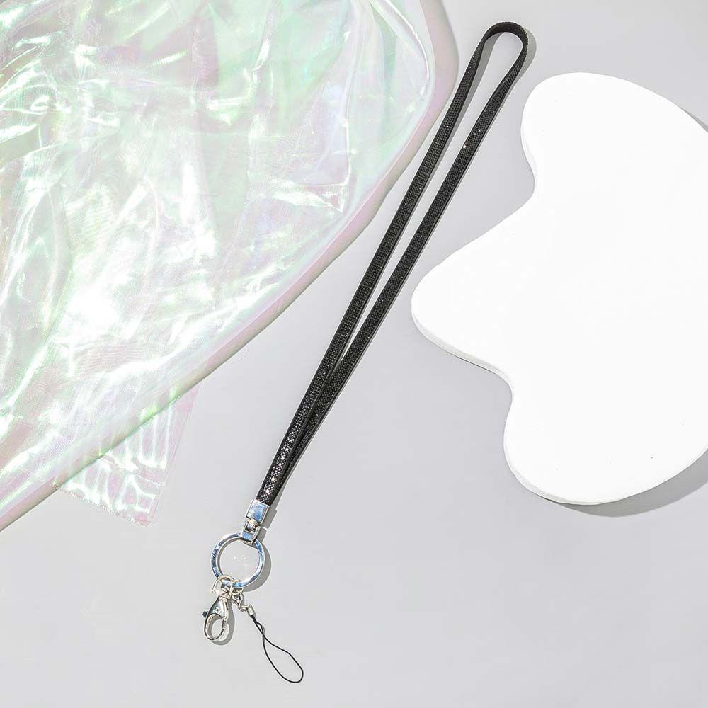 

Lanyard Keys Holder Wrist Straps Keychain Lanyard Phone Lanyard Mobile Phone Straps Neck Strap чёрный