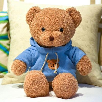 Teddy Bear Plush Toy Cute Bear Doll Child Hug Bear Doll Girl Best Friend Birthday Gift Doll