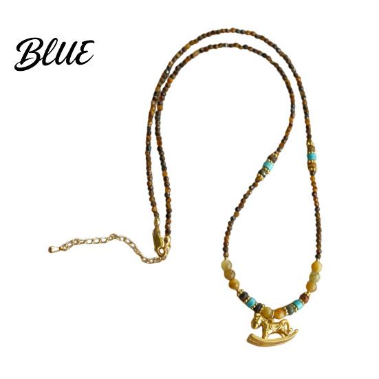 Pendant Necklace Alloy Horse Lightweight Hypoallergenic Men Women Sweater Fashion