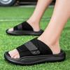 Men Slippers Soft Sandals Men's Beach Casual Shoes Outdoor Summer Platform Slides Original Male Non-slip Men Flats