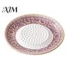 Baby Complementary Food Grinder Ceramic Garlic Grater Plate, Embossed Grinding Dish for Grating Kitchen Vegetable Puree Maker Wasabi Ginger