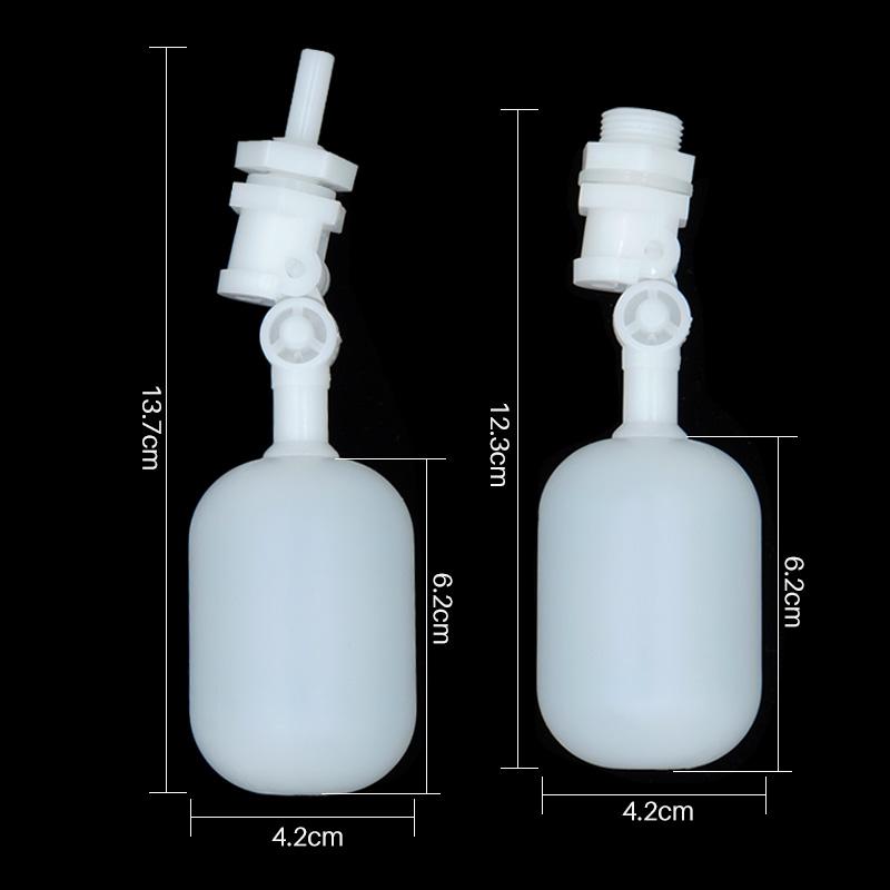 1/4" 3/8" Adjustable Auto Fill Float Ball Valve Water Control Switch For Water Tower Water Tank