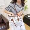 Summer New Casual Versatile Large-capacity Student Class Tote Bag Shoulder Bag Graffiti Canvas Bag Women