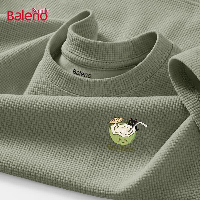 Мужская вафельная футболка с коротким рукавом Baleno 5XL