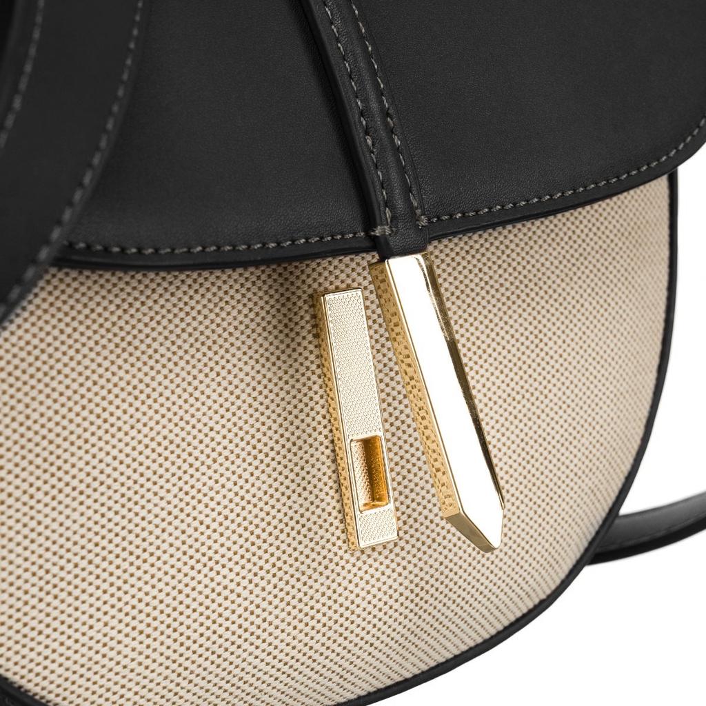 PTN CAN-03-5778 Nat-Black Canvas Bag
