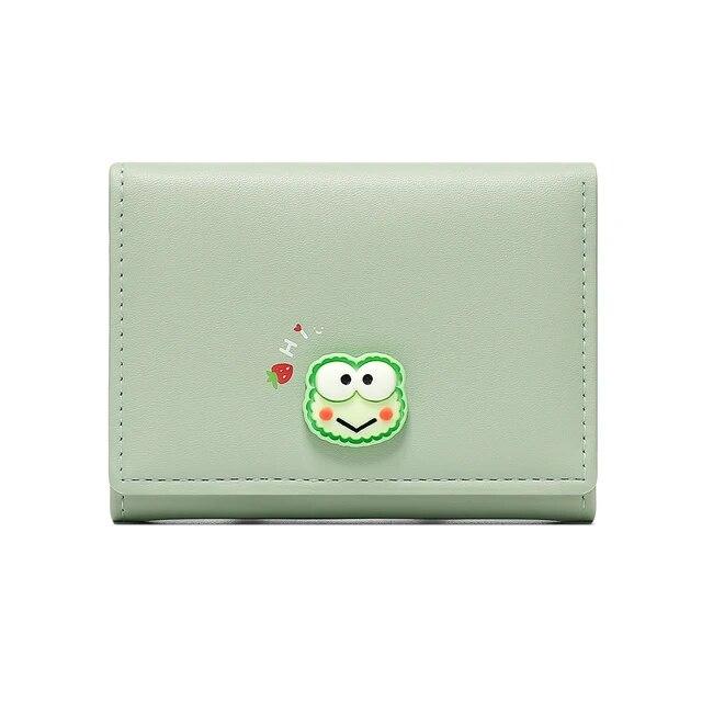 Dívčí peněženky na mince Roztomilé králičí peněženky pro ženy Malý zip Dívčí pouzdro na kreditní karty pro dospívající Kožená peněženka na mince Dámská peněženka