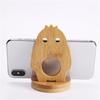 Wooden Wood Cell Phone Stand Tablets Cellphone Standing Phone Bracket Phone Holder Stand Bracket
