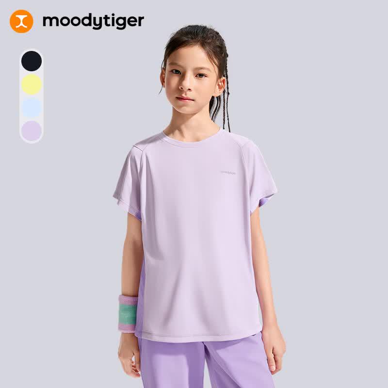 Moodytiger Kids Quick-Dry Short Sleeve T-Shirt