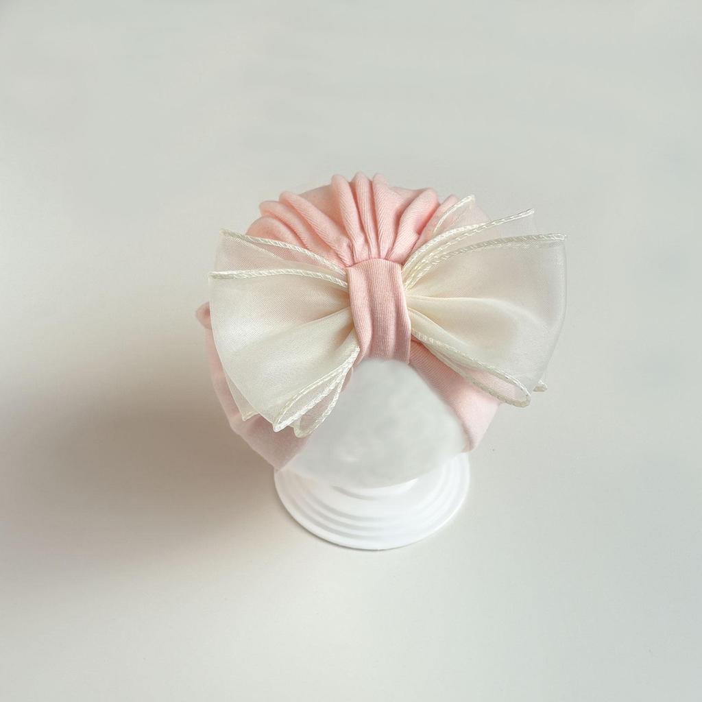 Cute Baby Girl's Bow Hat - Newborn Infant Spring/Autumn Cap