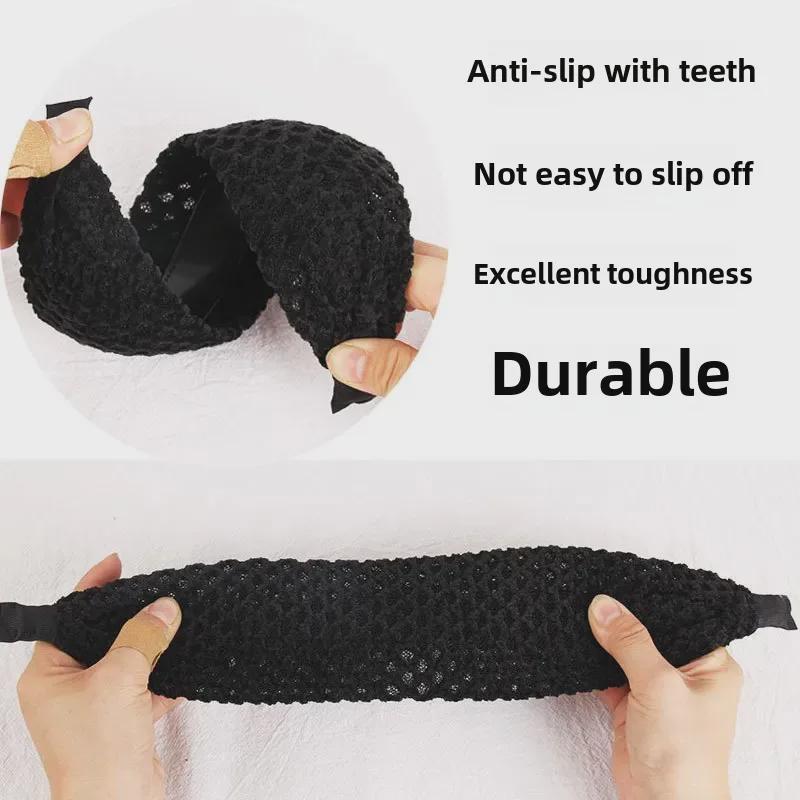 Spinka do włosów z szeroką opaską: Antypoślizgowa nakładka na włosy dla kobiet