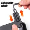 Car Hidden Phone Holder Hook Car Seat Headrest Hanging Storage Bracket Hook Electric Vehicle Motorcycle Telescopic Sundries Rack