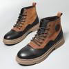 Men's New Leather Outdoor Sports Shoes Casual Shoes Business Leather Board Shoes Boots