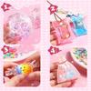 Transparent Blowing Bubble Full Set Reusable Nano Tape Crafts Nano Tape Toys  School Supplies