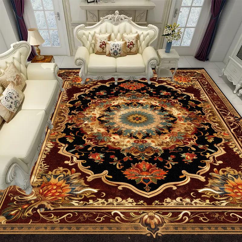 Luxury Persia Large Area Rugs for Living Room Decoration Home Sofa Area Carpet Bedroom Cloakroom Non-slip Floor Mat Customizable