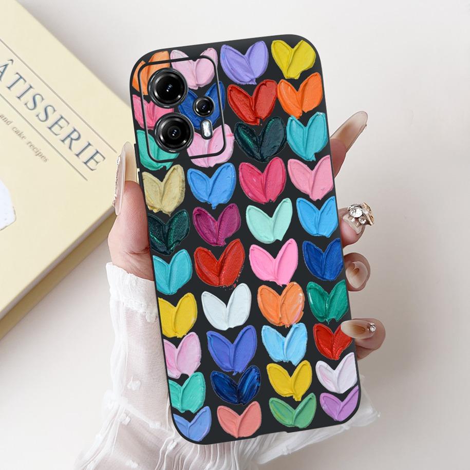 For Motorola Moto G13 G23 Case Lovely Panda Daisy Painted Cover Soft Silicone Phone Case For Moto G23 G 13 MotoG13 MotoG23 Coque