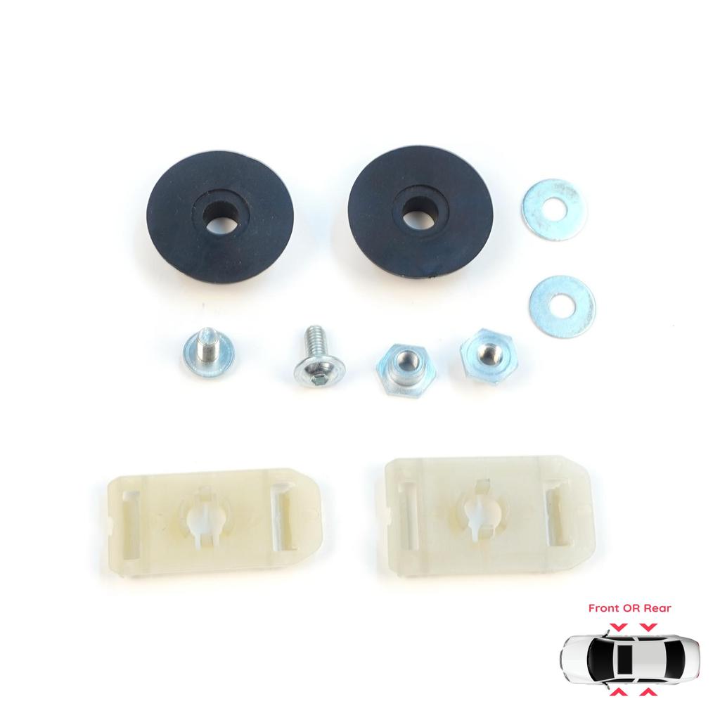 BWR5012+BWR5032 Window Regulator Glass Rail Mount Bracket Sash Clips Set for Mercedes C Class W203 S203 CL203 CLC 2037200114