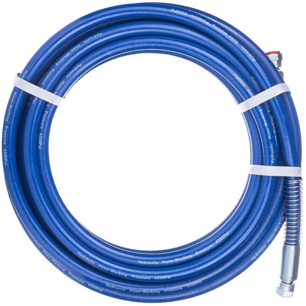 Rosfix Wąż 3/8"" Do Agregatu Malarskiego – Długość 30m | Maksymalne Ciśnienie 227 Bar | Elastyczność I Obrotowe Przyłącza