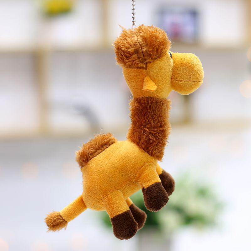 Niedlicher Tier Schlüsselanhänger Anhänger Haarball Kamel Dunhuang Kamel Puppe Xinjiang Gansu Tourismus Souvenir
