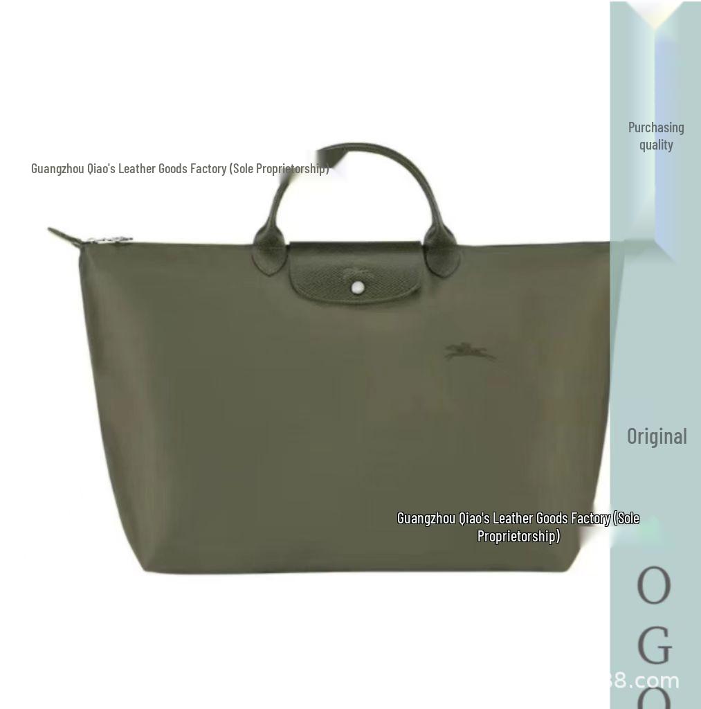 Wysokiej jakości Wodoodporna Torba Tote z Nylonu z Wkładką Smoka - Unisex Duża Pojemność Torba Podręczna na Ramię i na Krzyż