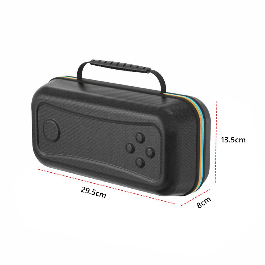Hard Shell Portable Travel Case with 8 Game Card Slots Travel Storage Bag Protective Travel Shell Pouch for Switch2 Accessories чёрный