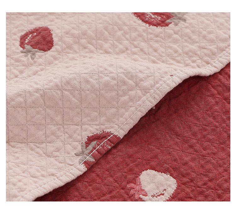 Cartoon Cotton Pillowcase Set - Soft, High-Density Gauze for Home or Dorm Use