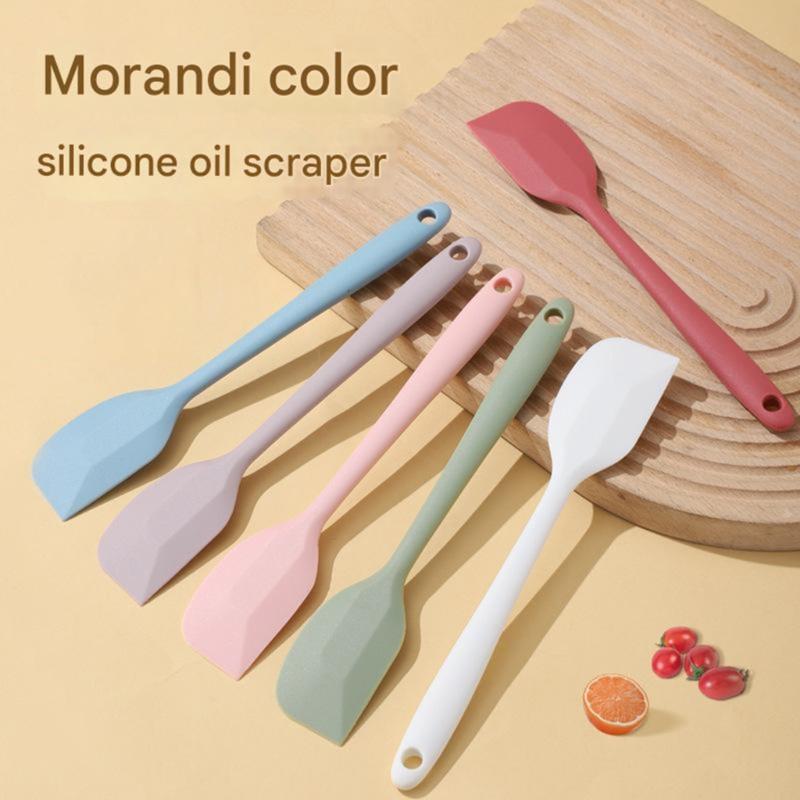 Silicone Cream Baking Scrapers Heat Resistant Scrapers Nonstick Butter Spatula Kitchen Pastry Scrapers Cake Baking Tools
