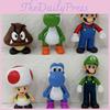 Pvc Mario Super Collectible Figurines Set With Anime Style For Gift And Display
