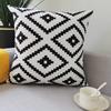 New Nordic-style Simple Geometric Pattern Pillowcase for Summer Ins Sofa Headrest Without Pillow Core