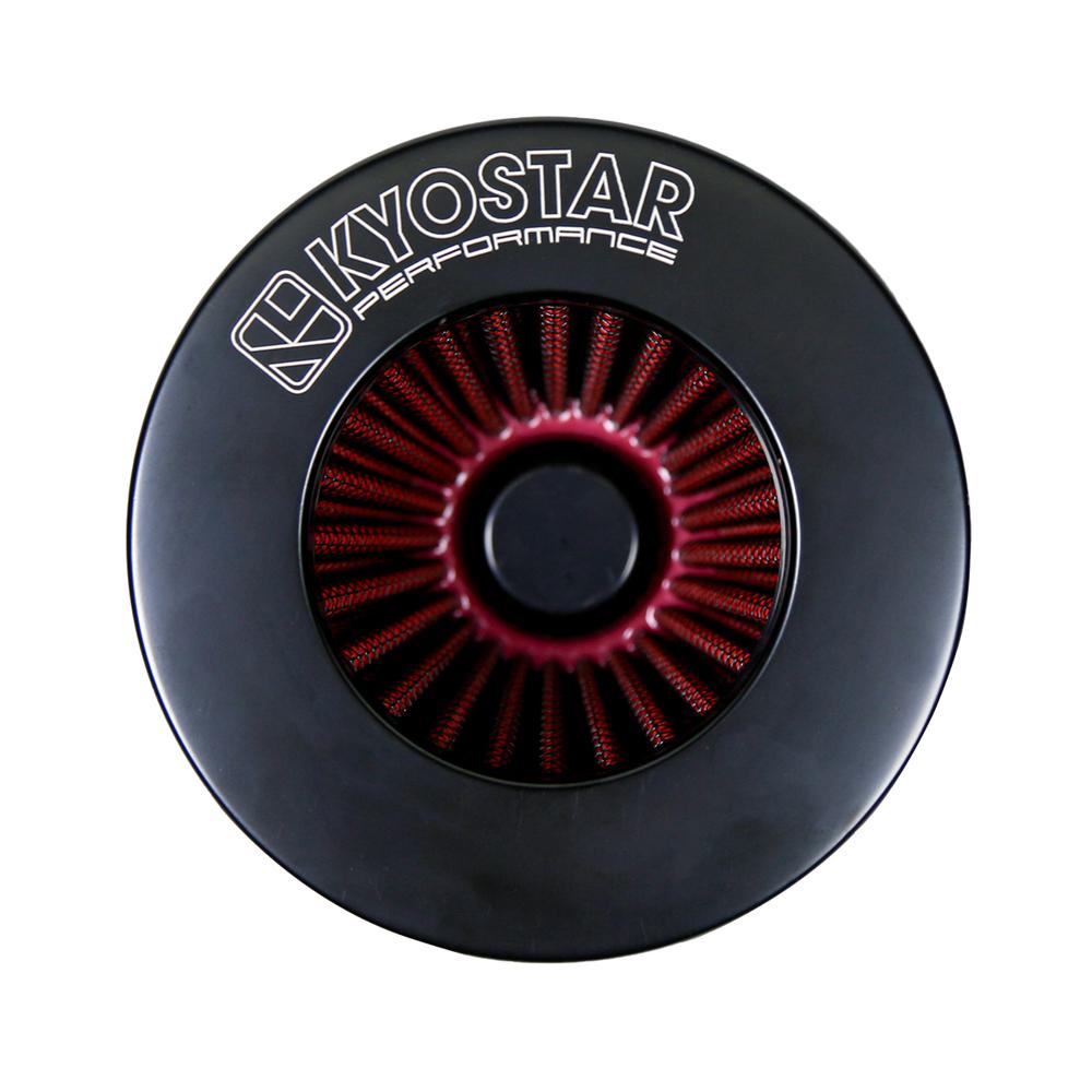 Universal Black And Red 3" Inch 76mm 3.5" inch 89mm Air Intake Cone Filter Replacement Quality Dry Air Filter