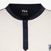 Hwilla Uv Μπλουζάκι Henley με Ζακάρ Κοντό Μανίκι (Fs262Rs11M004462)