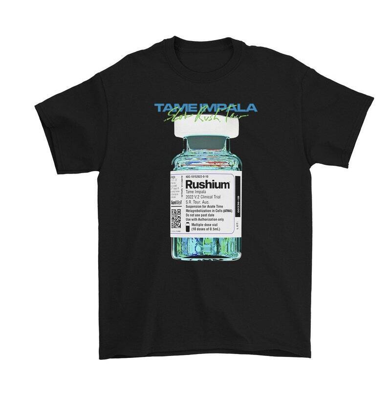 

Футболка унисекс Tame Impala Slow Rush Tour Rock Fan Te3763 S
