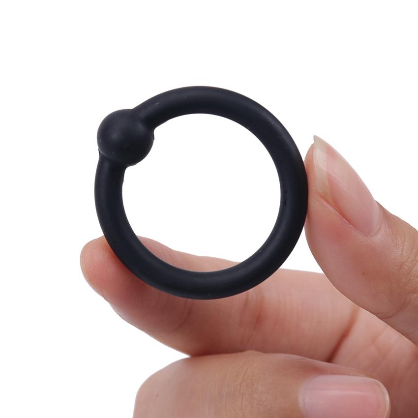 4PCS Penis Rings Cock Rings Penis Sleeve Penis Trainer Delay Ejaculation High Elasticity Time Lasting Sex Toys For
