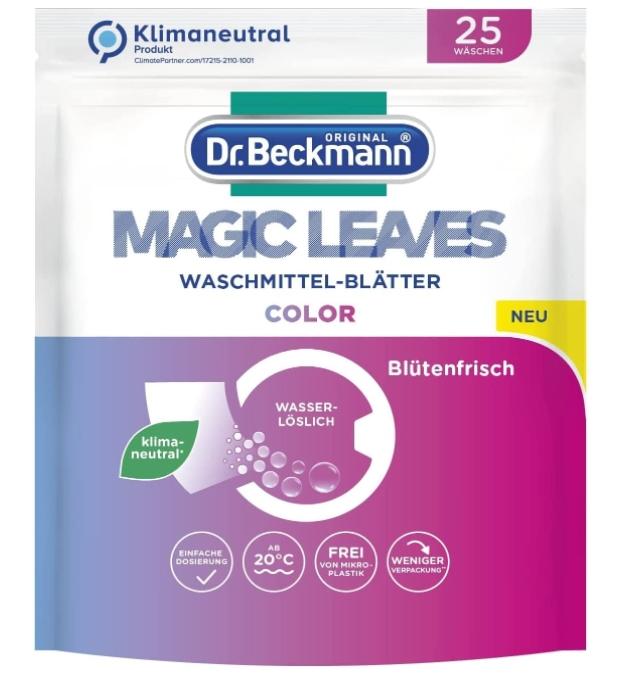 Dr Beckmann, Magic Leavers, Washing sheets, 25 pieces 