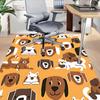 1PC Dog Cat Extra Large Non-Slip Floor Carpet, Office, Family, Bedroom, Studio - Large Area Rug Indoor Rugs, Vibrant Colors-W286