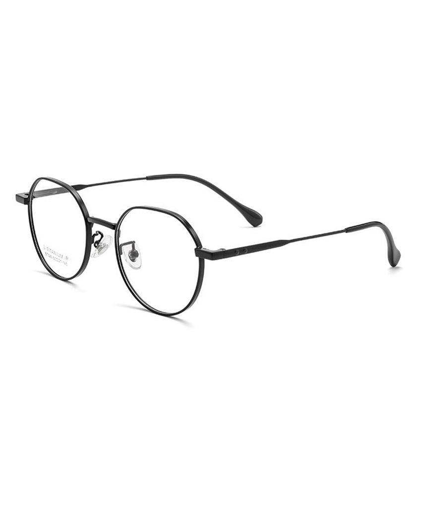 Lingkeonpeuleim Bt020 Titanium Eyeglass Frame Black