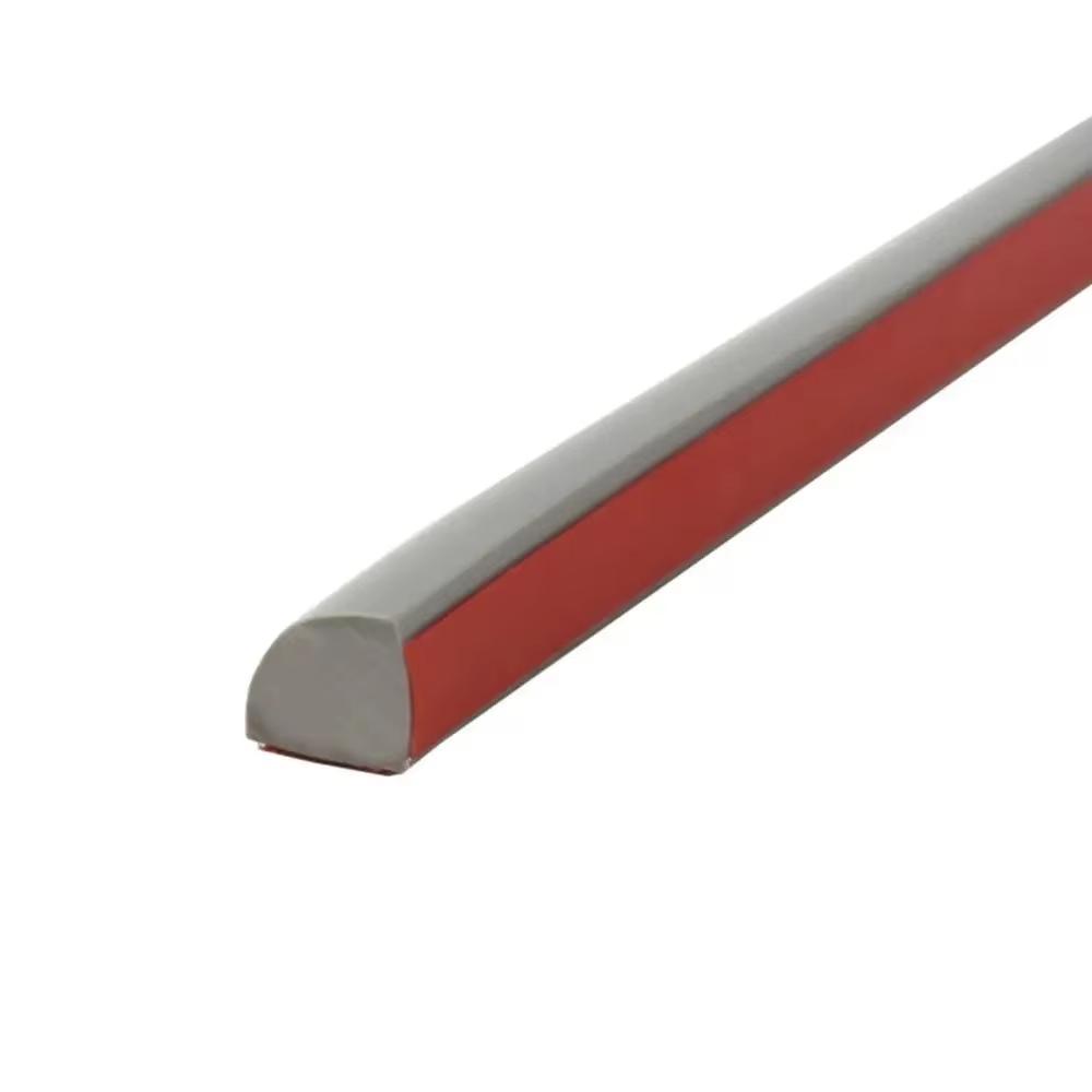 

1PC 2m/78.74inch Flexible Quarter Round Molding Wall Corner Trim Molding Waterproof Self-Adhesive Floor Tub Cabinet Edge Molding 2m серый