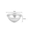 Kitchen Tool Daifuku Dessert  Mold Pan Tin Baking Snowball 3D Aluminum Ball Mochi Mold Cake Pastry Mould