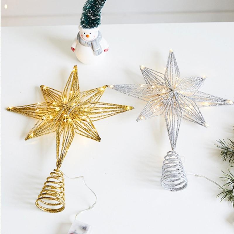 Festive Christmas Tree Star Toppers Perfect Addition To Holiday Decorations