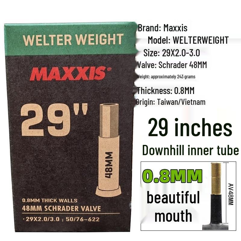 MAXXIS Bicycle Ultra-light Inner Tube for Mountain/Road Bikes: 26", 27.5", 29", 700x23C