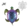 Geometric Turtle Resin Mold Large Sea Mold, 3D Silicone for Epoxy Casting, Detailed Marine Easy Demould Animal Molds Wall Hanging Decoration, Coastal