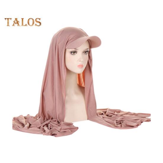 

Женская бандана с полями, шарф, кепка, солнцезащитный козырек, тюрбан, платок, повязка на голову, кепка для путешествий, пляжа, активного отдыха на свежем воздухе розовый