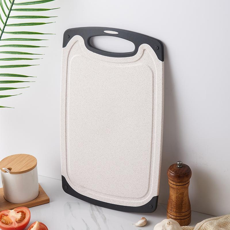 Wheat Straw Cutting Board 3-Piece Set: Versatile Boards for Fruits, Vegetables, and Meat