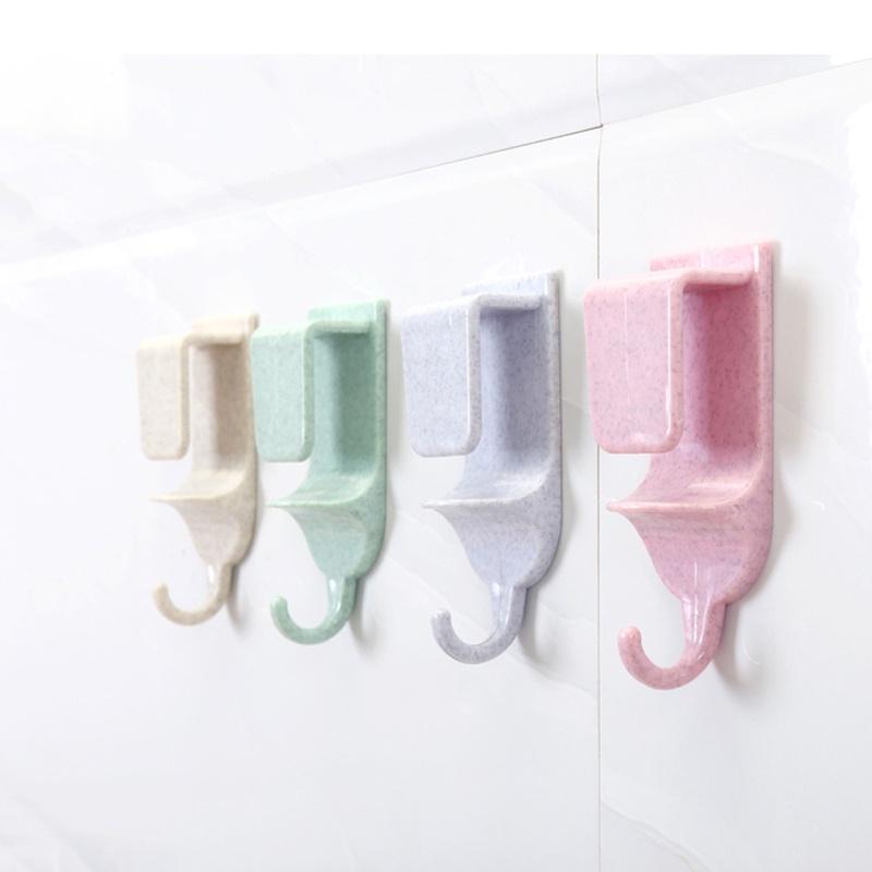 Buy Bathroom Strong Washbasin Hook Rack Wall Hook Wall Hanging Storage ...