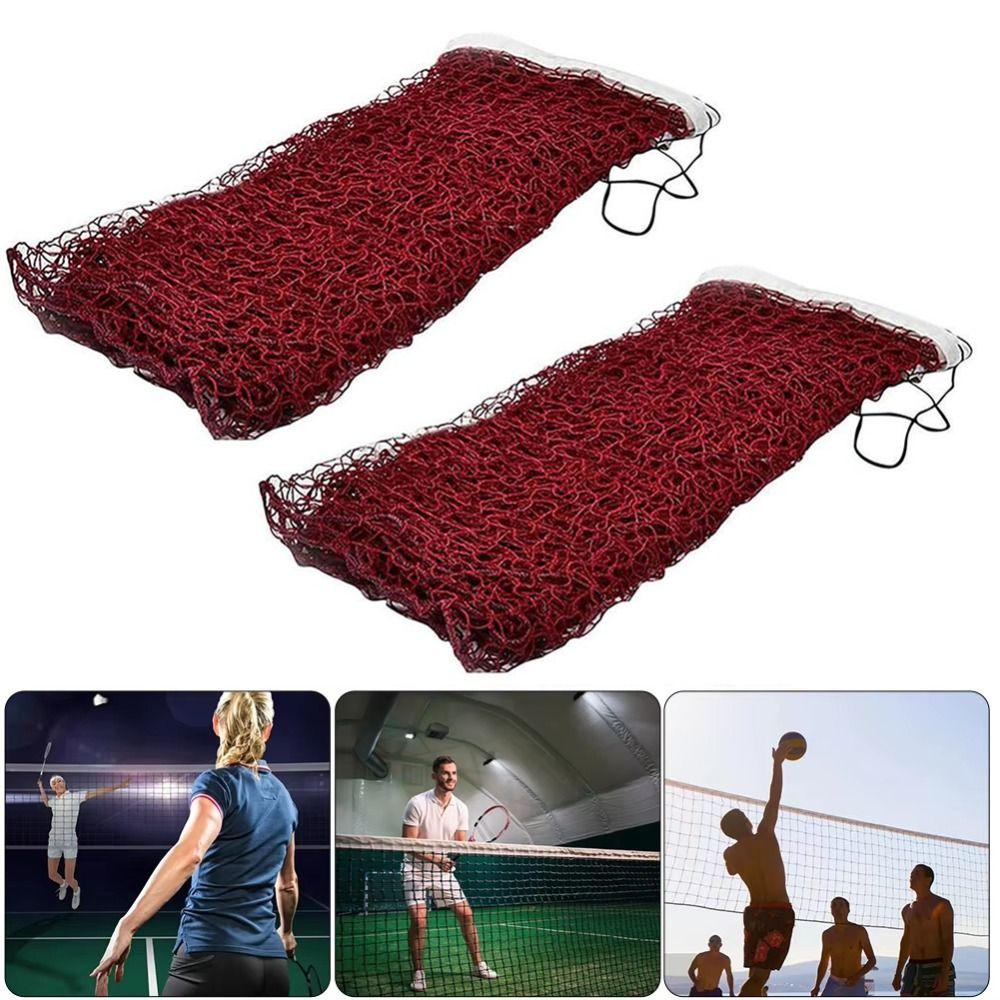 Easy Setup Badminton Net Standard Volleyball Net  for Sports Practice Entertainment Competition
